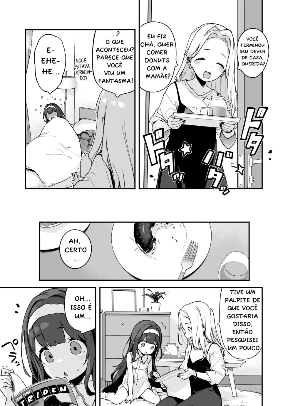 [Mothman (henreader)] Onanie Daisuki Honoka-chan wa Katekyo Chinpo o Benkyou Shitai! [Portuguese-BR] - Page 14