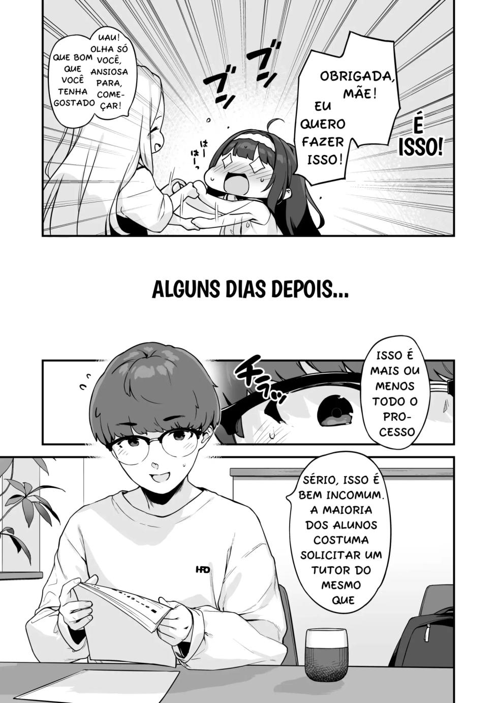 [Mothman (henreader)] Onanie Daisuki Honoka-chan wa Katekyo Chinpo o Benkyou Shitai! [Portuguese-BR] - Page 16