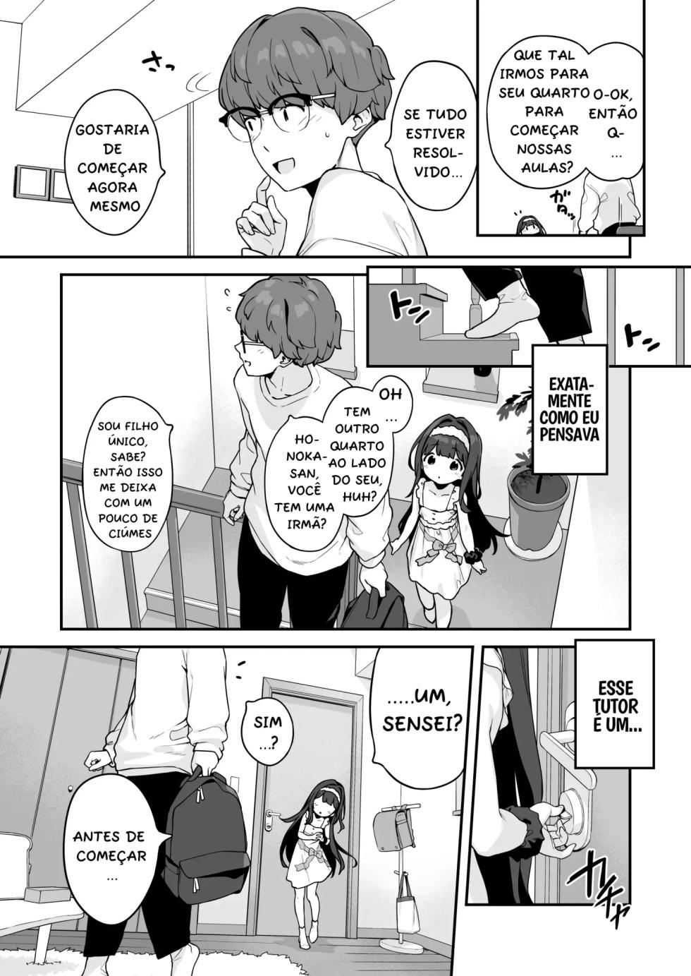 [Mothman (henreader)] Onanie Daisuki Honoka-chan wa Katekyo Chinpo o Benkyou Shitai! [Portuguese-BR] - Page 18