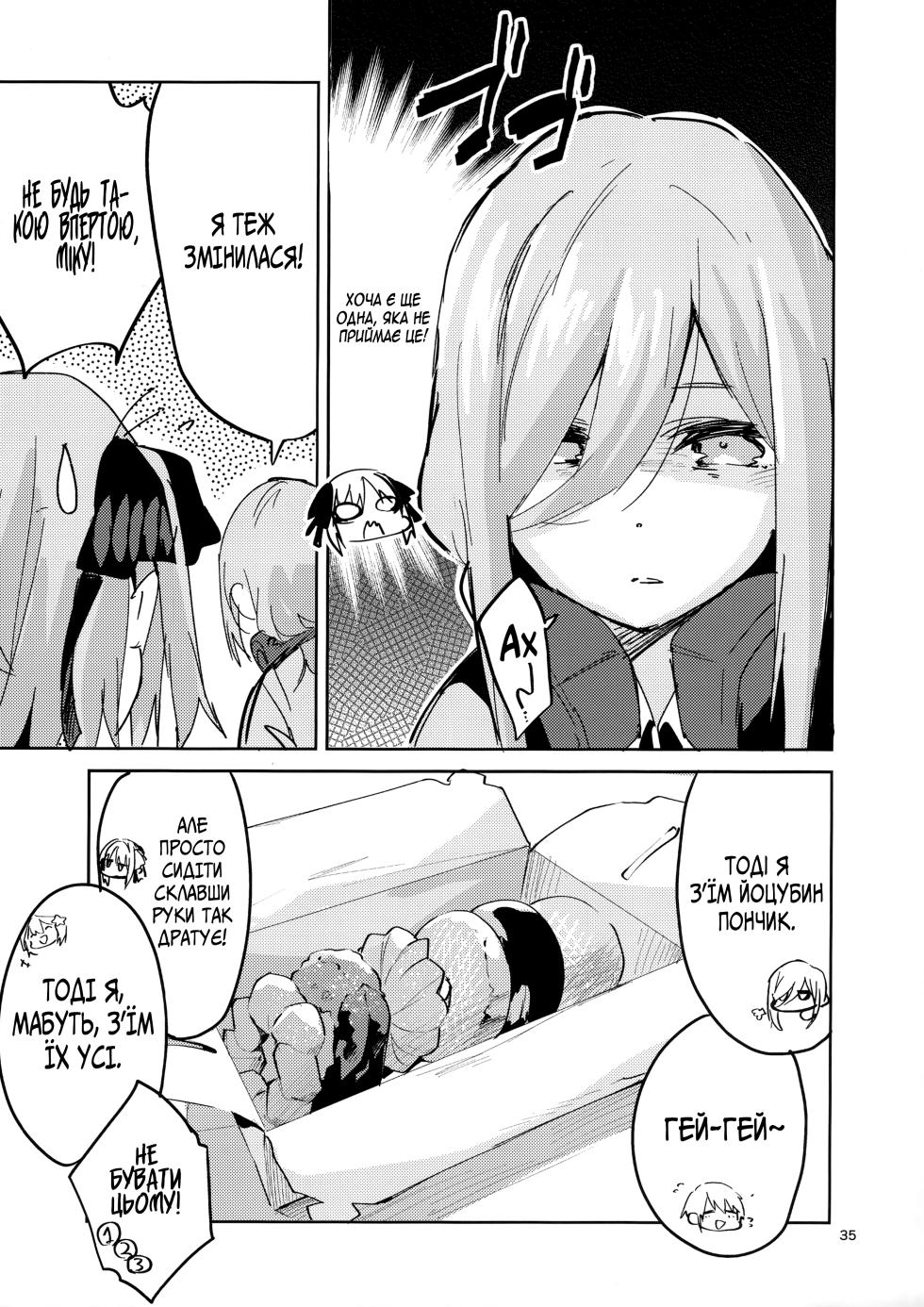 [Circle-FIORE (Ekakibit)] Yotsuba no Baai | У випадку Йоцуби (Gotoubun no Hanayome) [Ukrainian] - Page 34