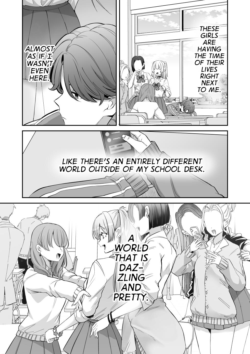 [ZUZUZU (Kamiya Zuzu)] Asa Okitara Onnanoko ni Natta『InKya no Boku』ga Gyaru ni Naru Made | How Waking Up as a Girl has Turned me from a Gloomy Guy into a Gyaru [English] [GTF] - Page 3