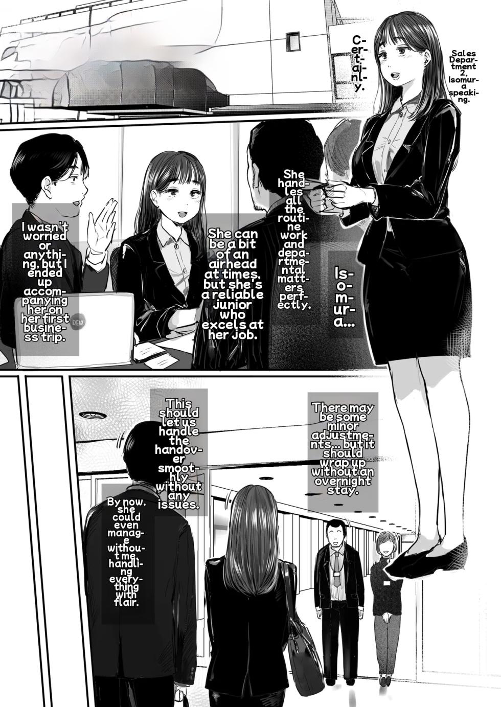 [Ookami Shoujo Dan (Mukoujima Tenro)] Shucchou, Kouhai to Aibeya. Yukishi Nure Hada ni Shiboritsukusareta Yoru [English] [DNTA] - Page 5