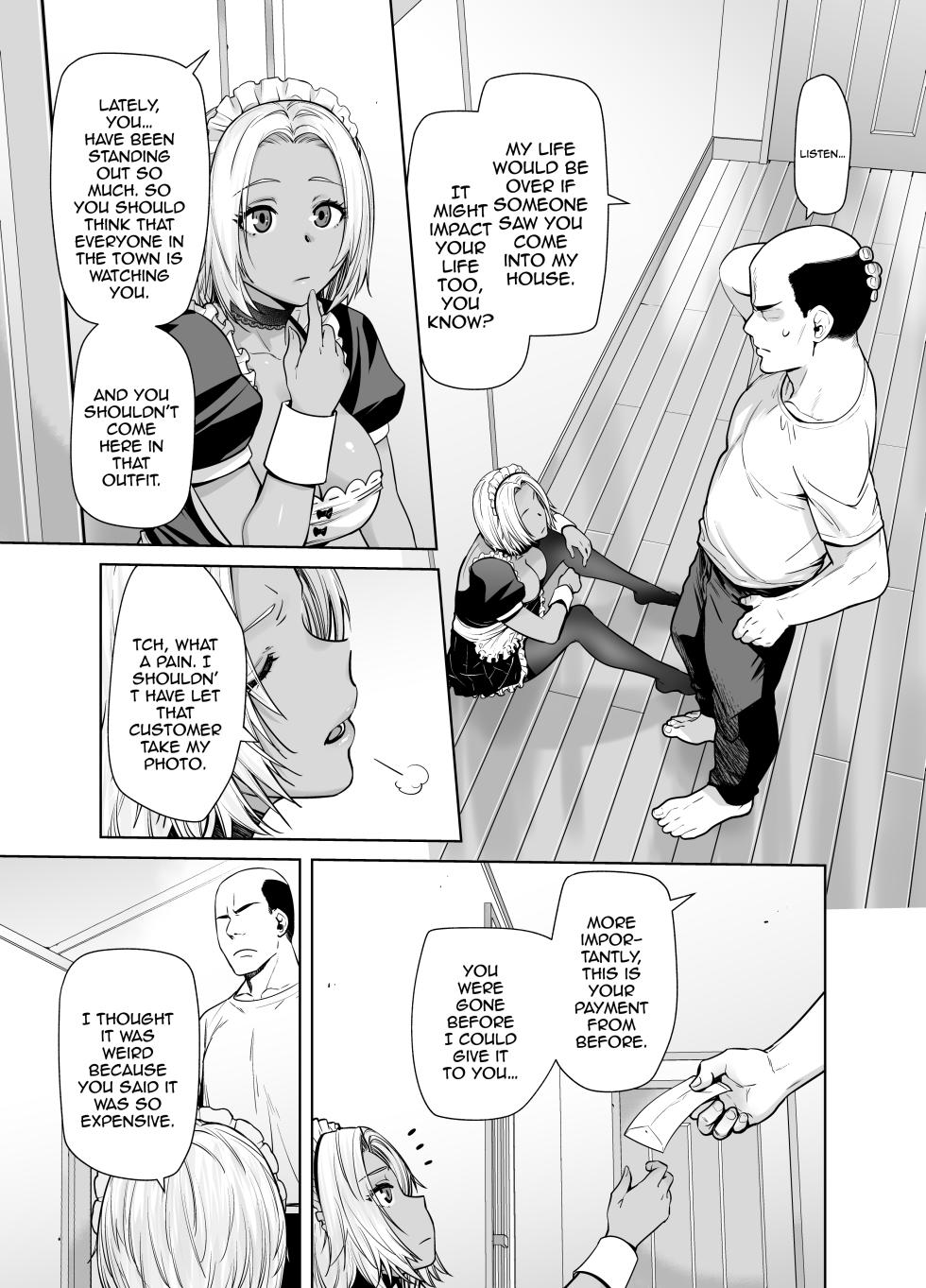 [Kouchaya (Ootsuka Kotora)] Tannin no Meido ni Nacchatta KURO GAL 2 | The Black Gal Who Became The Homeroom Teacher's Maid 2 [English] {Doujins.com} [Digital] - Page 9