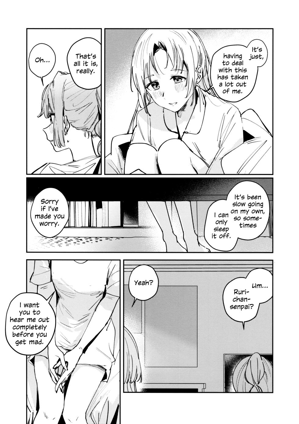 (Bokura no Love Live! 46) [virophilia (Orihi Chihiro)] Fukoku Vol. 1 | Conspiracy Vol. 1 (Love Live! Hasunosora Jogakuin School Idol Club) [English] - Page 7