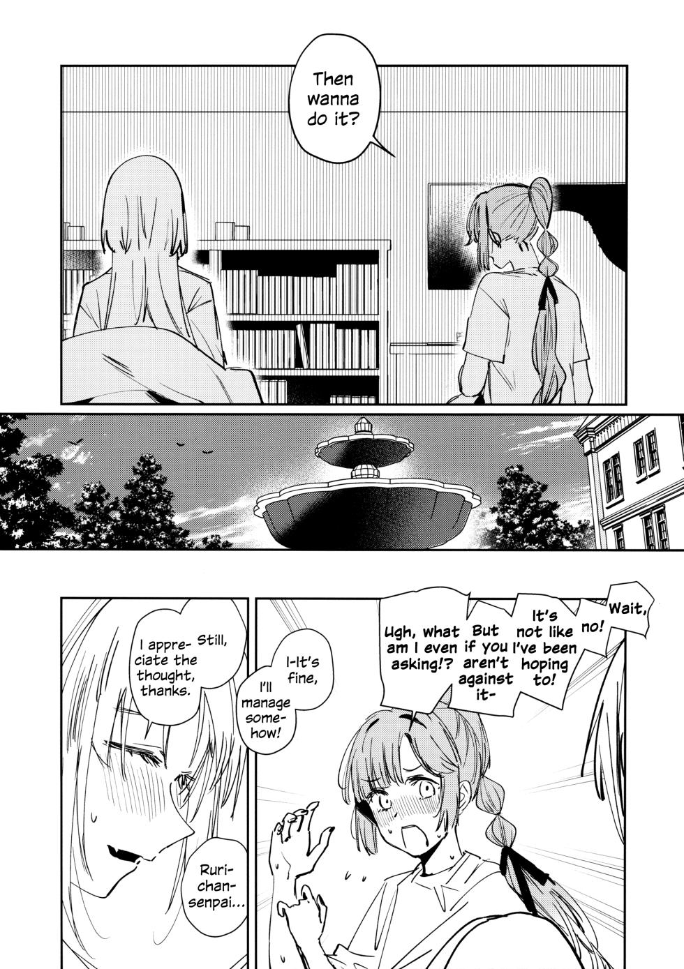(Bokura no Love Live! 46) [virophilia (Orihi Chihiro)] Fukoku Vol. 1 | Conspiracy Vol. 1 (Love Live! Hasunosora Jogakuin School Idol Club) [English] - Page 13