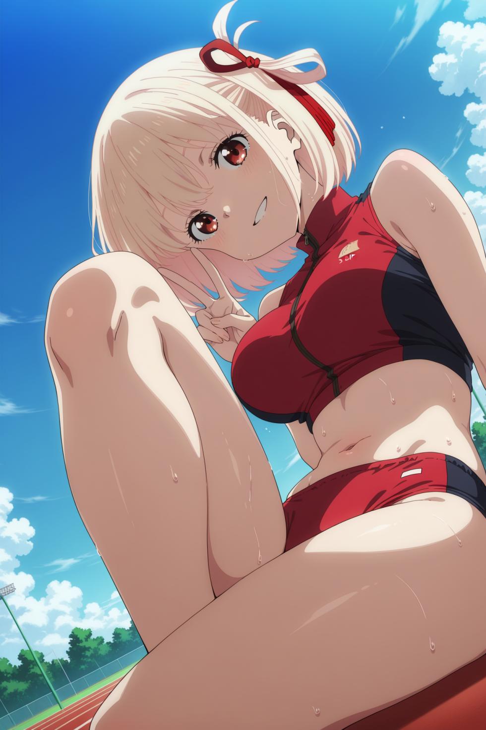 (Thebardspirit) Chisato Nishikigi [AI Generated] - Page 1