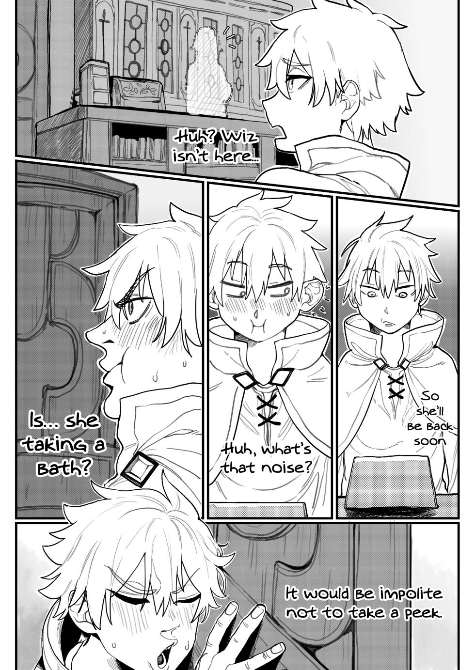 [Kawaii Tsun'aho (Aliss)] Konosuba: Wiz's possessed Bathtime - Page 2