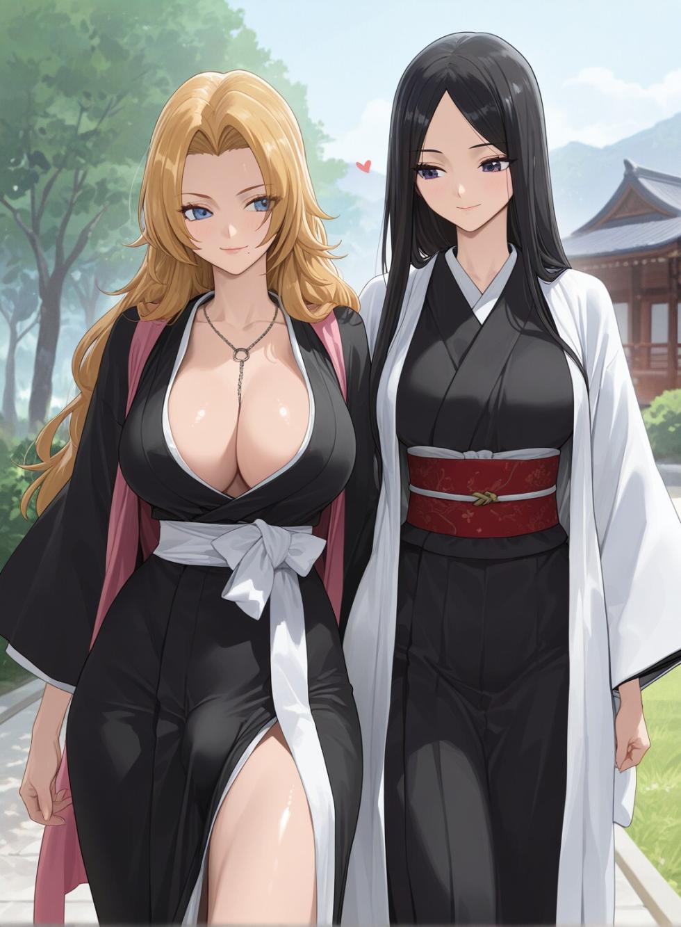 2025-11-24 Rangiku x Unohana RAMETAKI (PATREON) [AI Generated] - Page 1