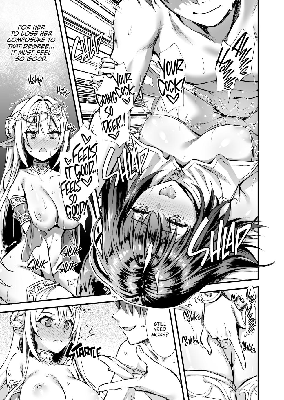 [Aigamodou (Ayakawa Riku)] Isekai Elf Hatsujou no Magan 7 ~Makou Momihogushi Hen~ - Page 12