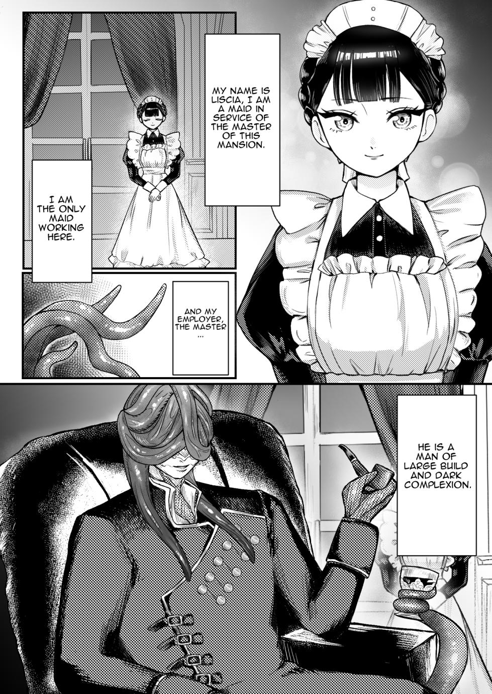 Maid-san no Shokushu zuke houshikatsudou (a Maid's tentacle soaked service duties) [English] - Page 4