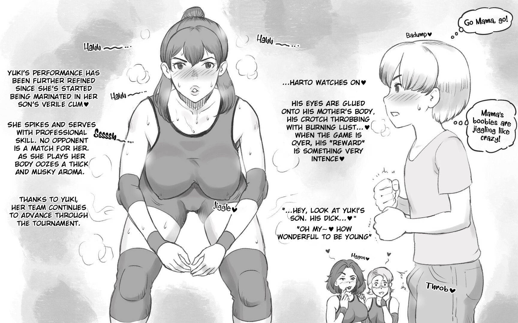 [pink-noise (Mizuiro Megane)] Mama Time - Mamasan Volleyball Hen [English] [Jackie-Bunz] - Page 37