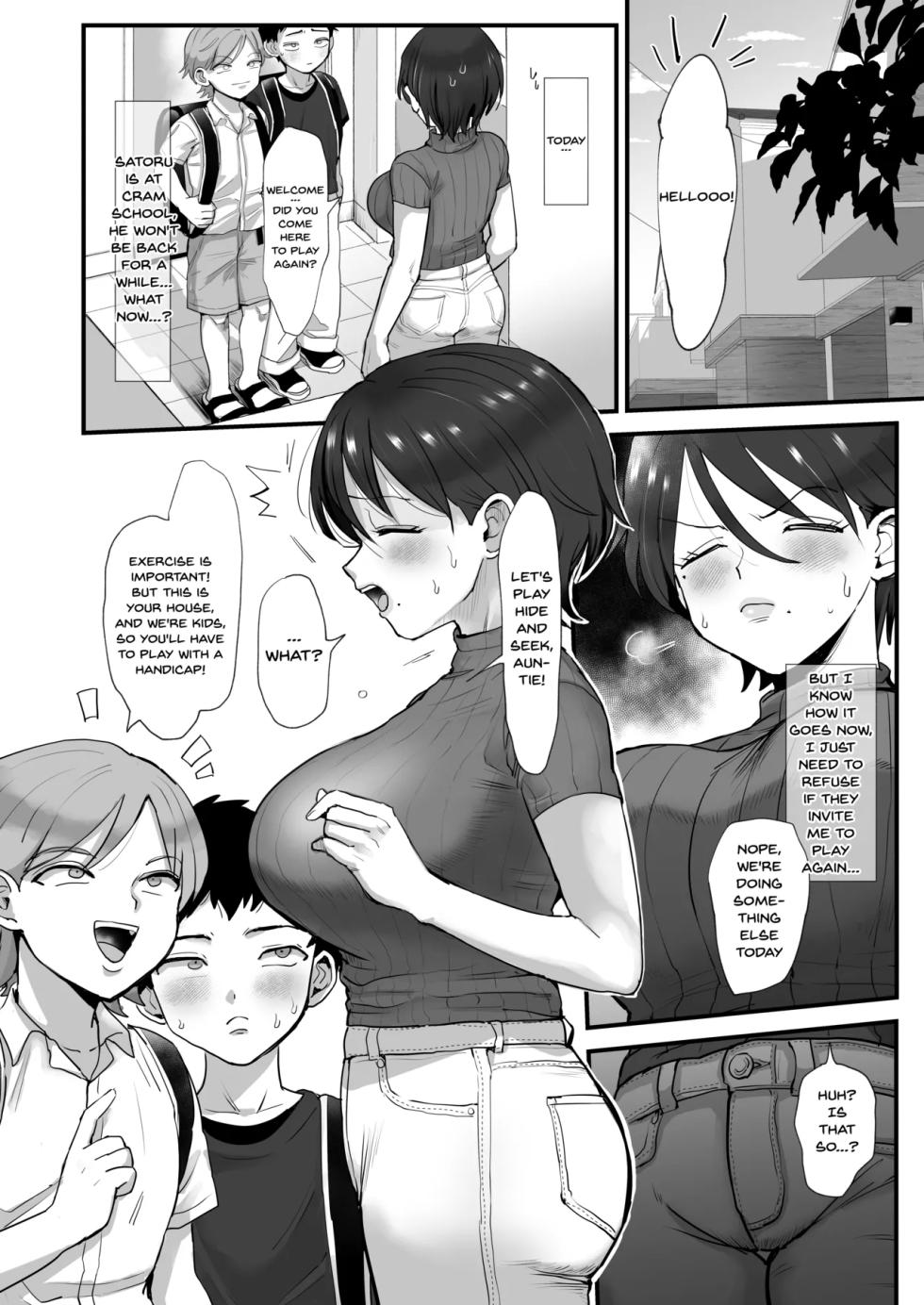 [sinistra (Eda)] Hosome Ottori Kyonyuu Mama. | A Narrow-Eyed Gentle Big-Breasted Mama [English] {Doujins.com} [Decensored] - Page 20