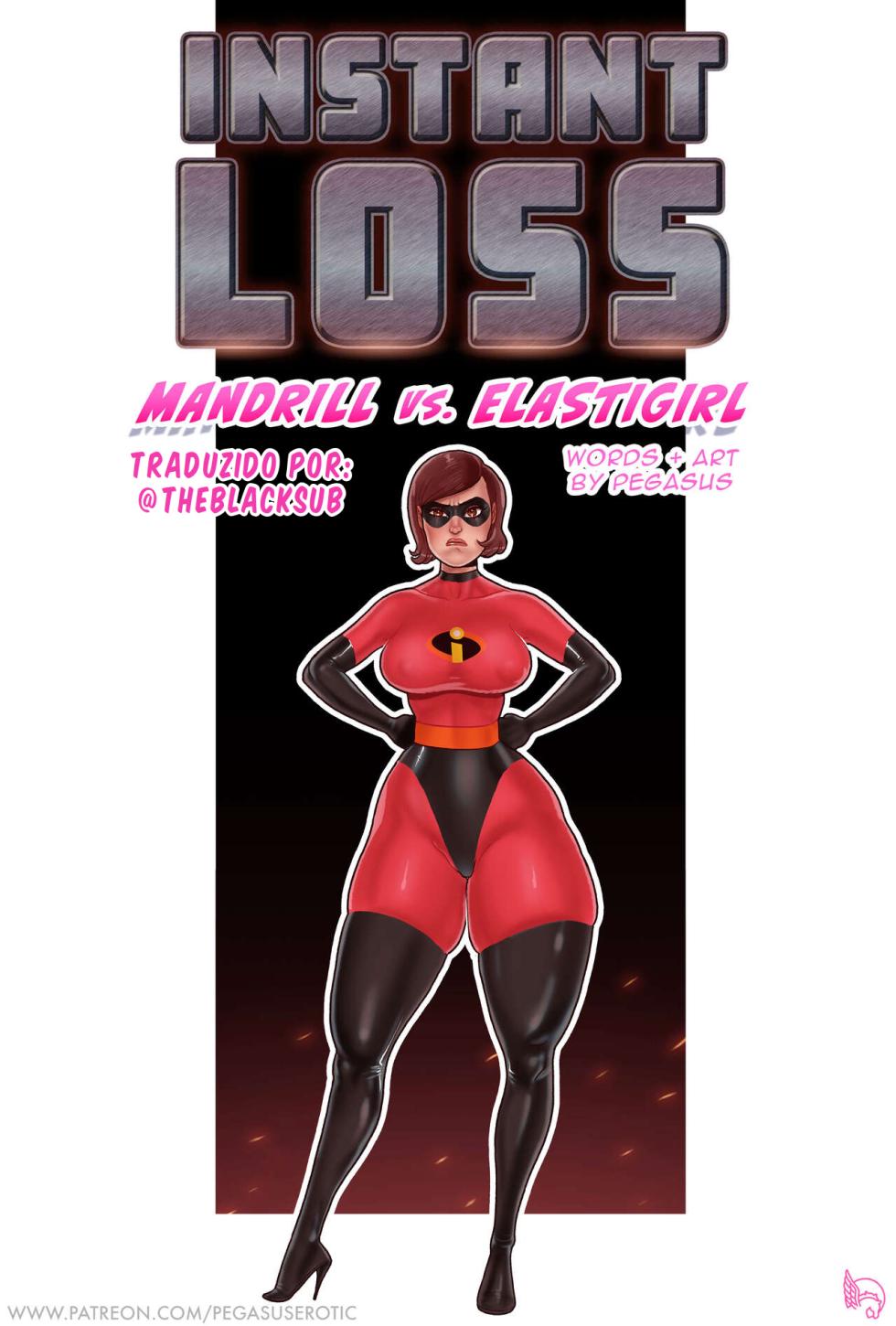 Mandrill vs Elastigirl [Portuguese-BR] [BLACKSUB] - Page 1