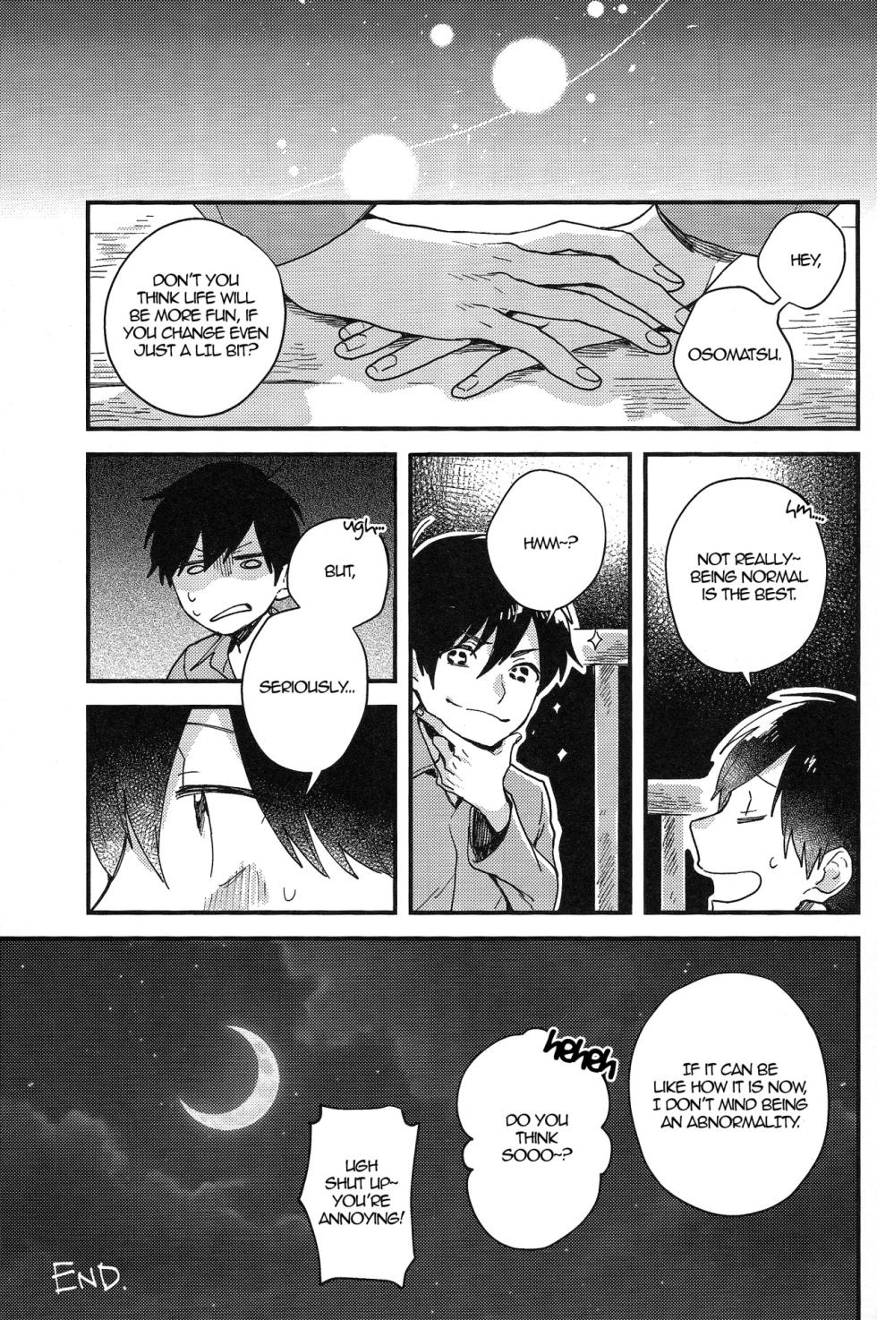 [Totechiteta (Mogeratta)] - Abnormal Standard - Osomatsu dj [English] - Page 32