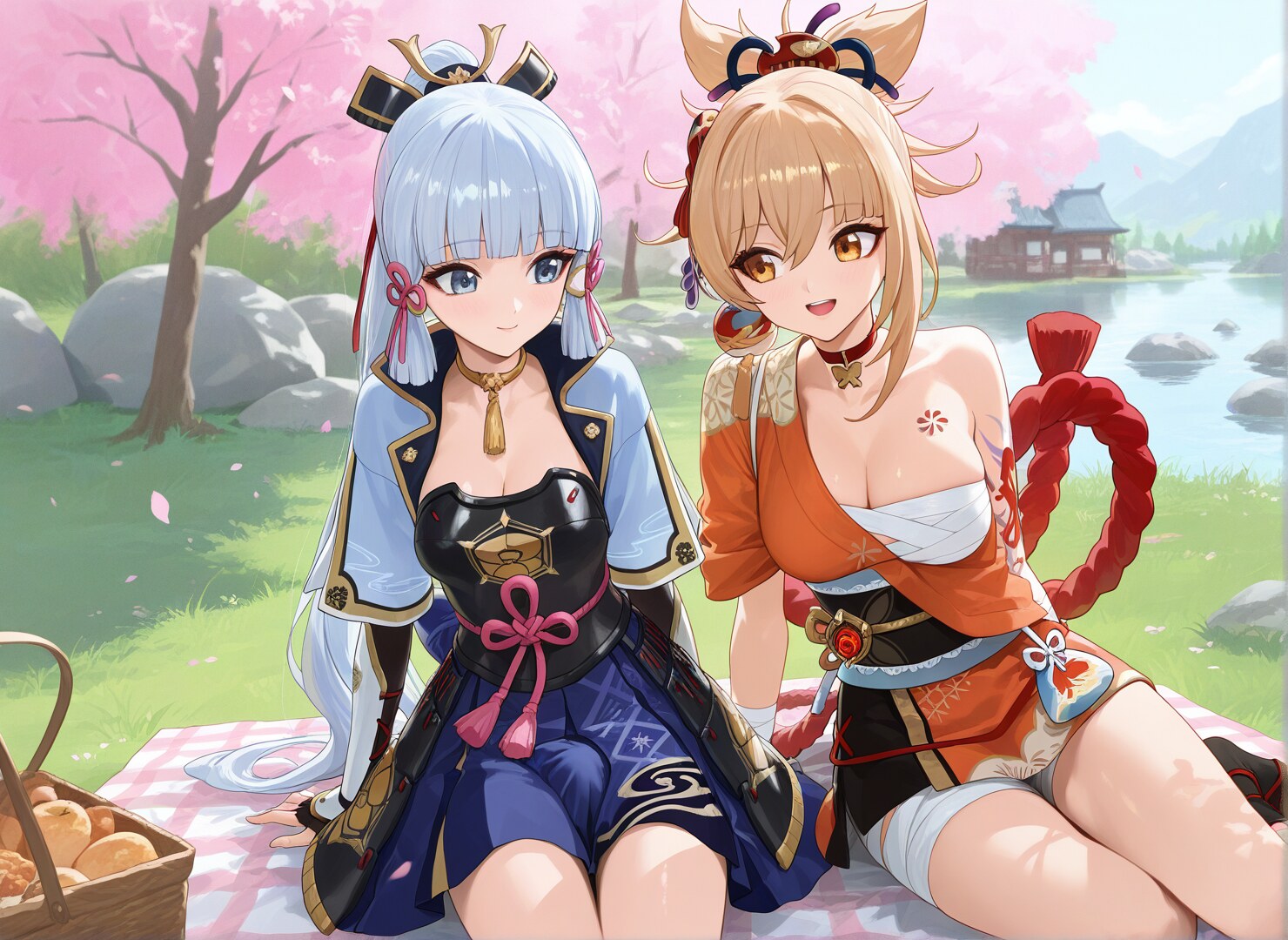 2025-10-06 Ayaka x Yoimiya RAMETAKI (PATREON) [AI Generated] - Page 6