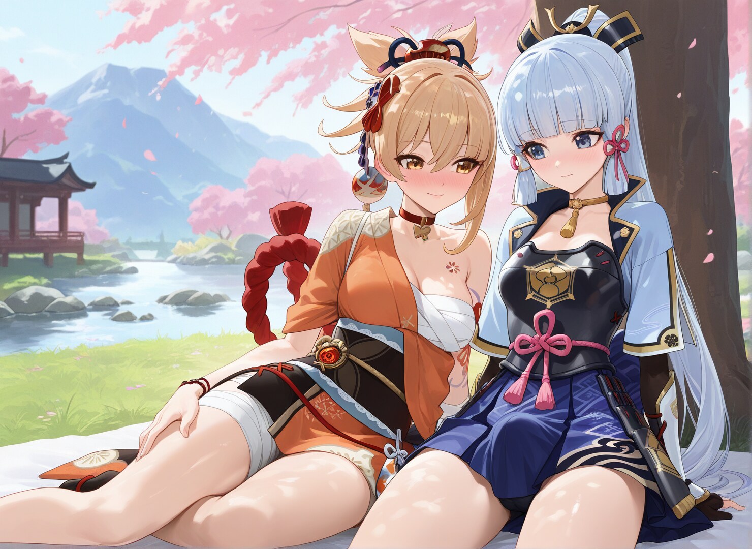 2025-10-06 Ayaka x Yoimiya RAMETAKI (PATREON) [AI Generated] - Page 9