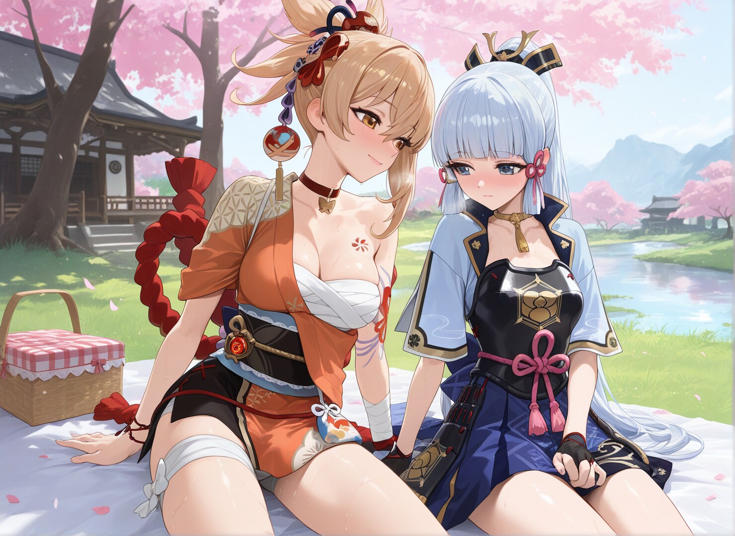 2025-10-06 Ayaka x Yoimiya RAMETAKI (PATREON) [AI Generated] - Page 11