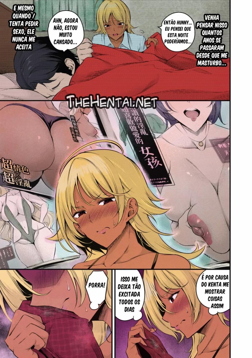 [Nasipasuta] Kouha Kidori no Moto YanMama (Mesutoiro) [Portuguese-BR] [Decensored] [Colorized] [Digital] [TheHentai.net] - Page 5