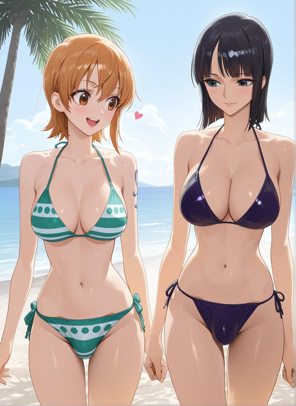 2025-10-11 Nami x Robin RAMETAKI (patreon) [AI Generated] - Page 1