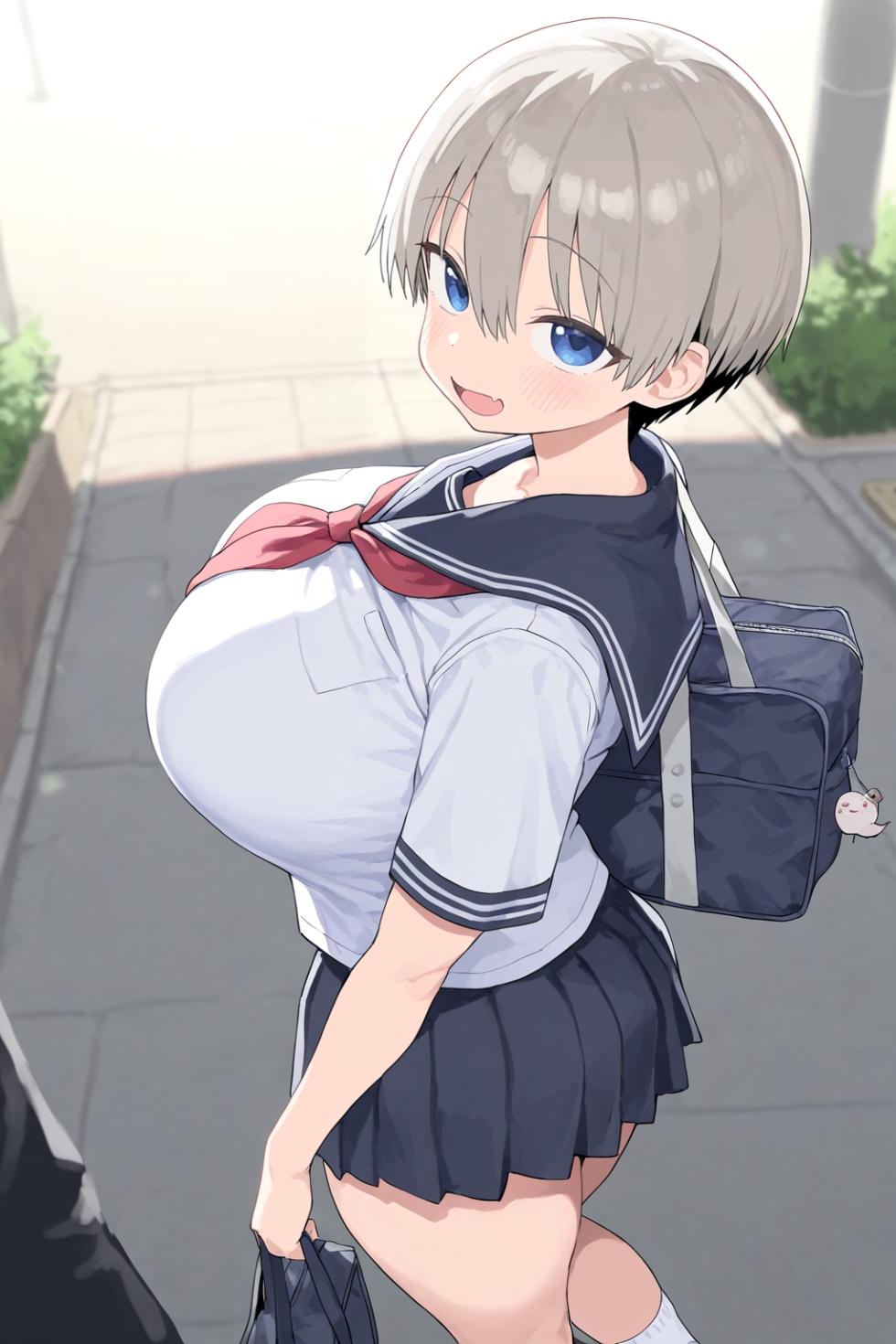 [Kyoko's Kingdom] Hana Uzaki NTR Fall [AI Generated] - Page 1