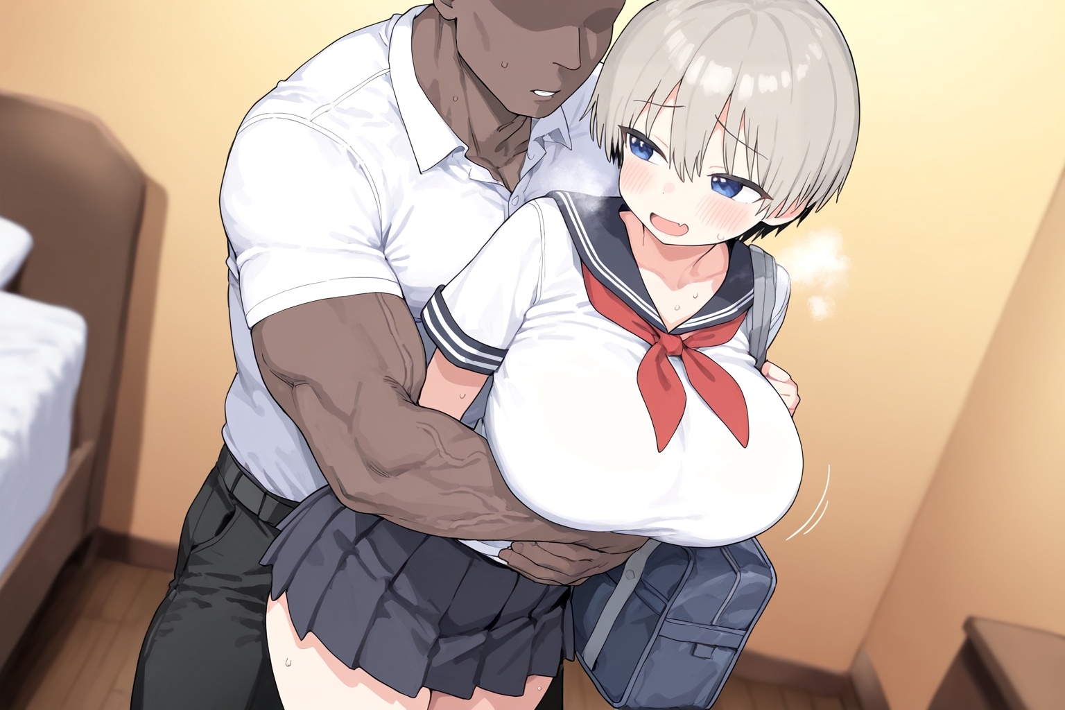[Kyoko's Kingdom] Hana Uzaki NTR Fall [AI Generated] - Page 29