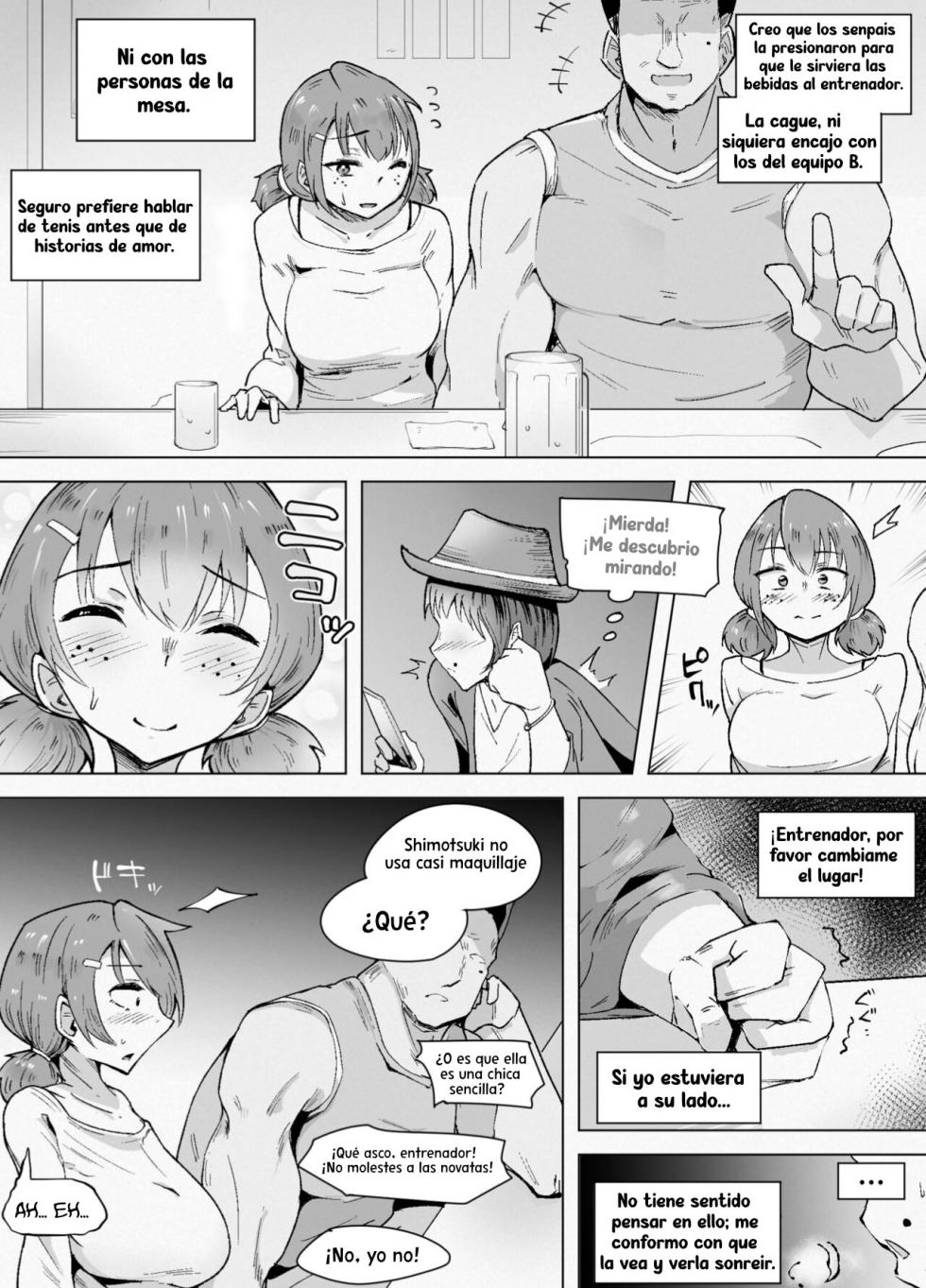 [blue soda] Tokkuni Otosareteru Ano Musume.｜Esa chica fue corrompida hace tiempo. [Spanish] [Kotori] - Page 4