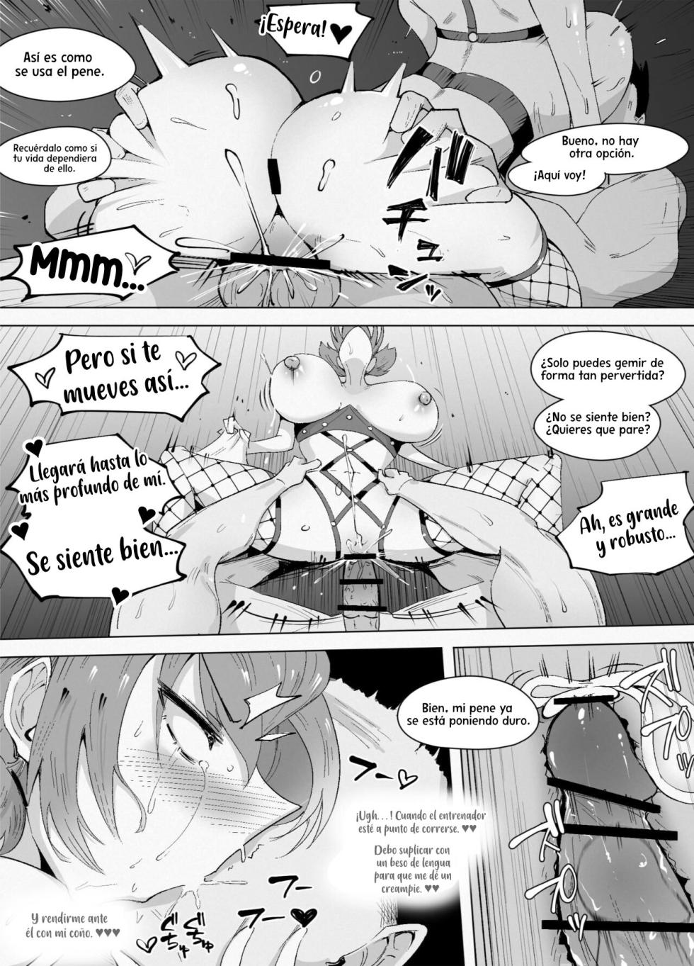 [blue soda] Tokkuni Otosareteru Ano Musume.｜Esa chica fue corrompida hace tiempo. [Spanish] [Kotori] - Page 15