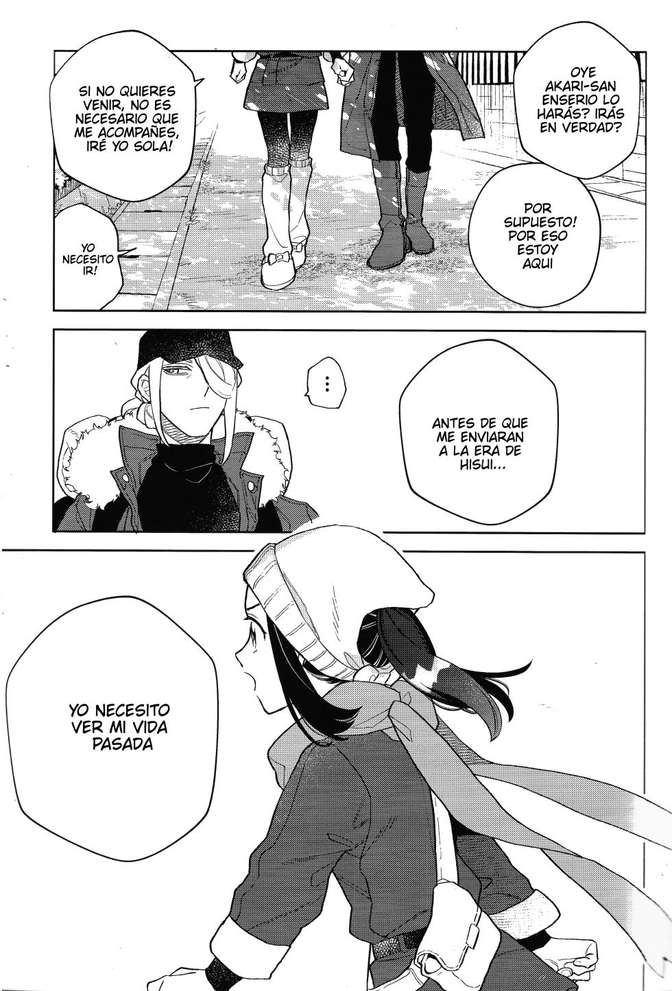 (SUPER32) [Kaako (Yuuki)] Sekai Hourou Sinnoh Hen | Viajando por el Mundo Sinnoh Era (Pokémon Legends: Arceus) [Spanish] [Dur] - Page 3