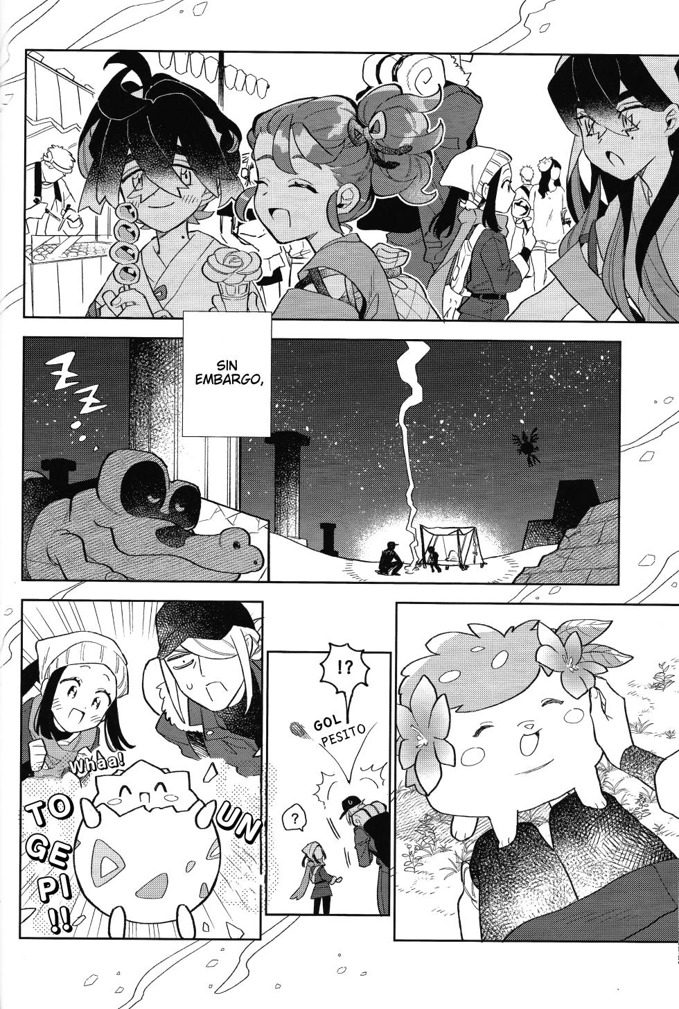 (SUPER32) [Kaako (Yuuki)] Sekai Hourou Sinnoh Hen | Viajando por el Mundo Sinnoh Era (Pokémon Legends: Arceus) [Spanish] [Dur] - Page 26