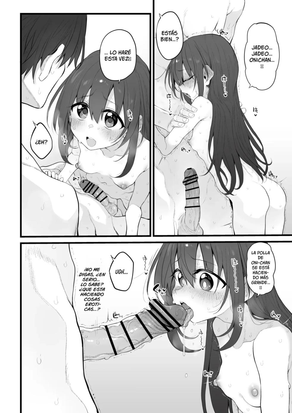[Marked-two (Suga Hideo)] Imouto wa Onii-chan to Ecchi ga Shitai｜La Hermana Quiere Follar con Su Hermano Mayor [Spanish] [Solo 2D] [Digital] - Page 12