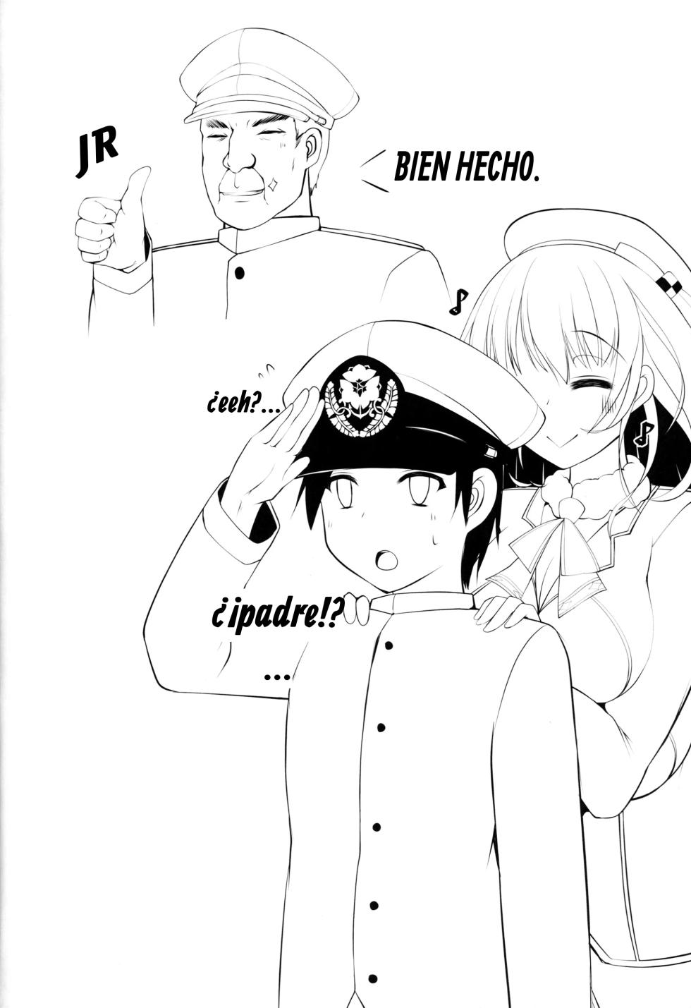 (C91) [Nyankoromochimochi (Kotoba Ai)] Atago Onee-san ga Shite Kureru｜Atago Onee-san lo hará por ti (Kantai Collection -KanColle-) [Spanish] [All-cups] - Page 15