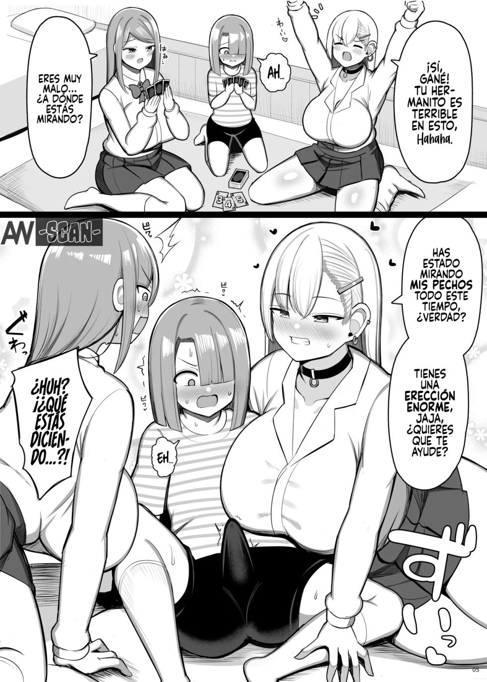 [Fly Dish (Jakko)] Onee-chan to, Mama to, Honki Koubi. III｜Apareamiento Serio con Hermanas Mayores y Milfs. III [Spanish] [Andreww857 = -A.W. SCAN-] [Digital] - Page 5