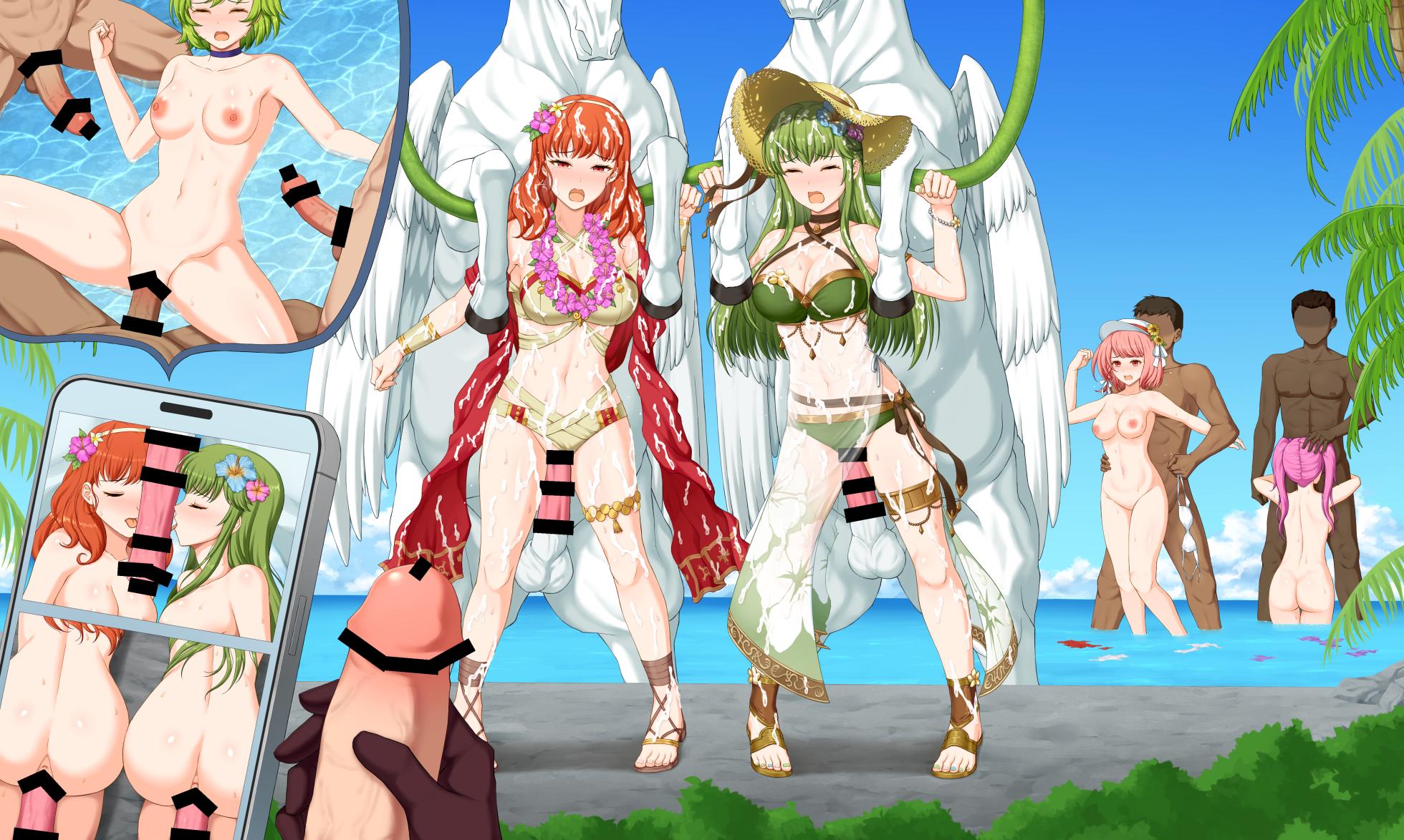 Swimsuit Celica, Paola and others are attacked by bandits あすも / Pazu_056 - Page 7