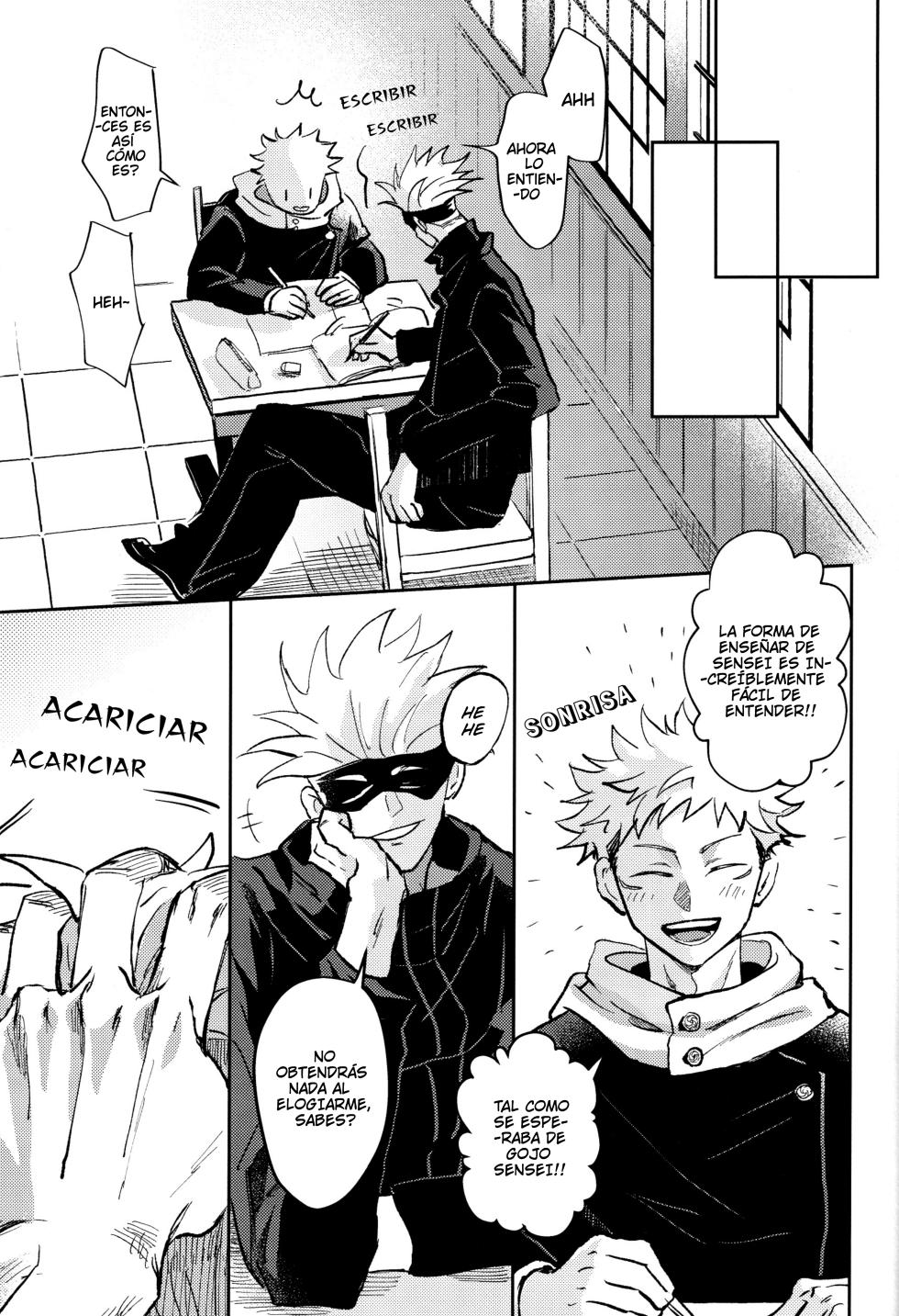 (Yougen 12) [Captivate (Yue)] Kawaii dake ja Nai | No solo es Lindo (Jujutsu Kaisen) [Spanish] [Dur] - Page 9