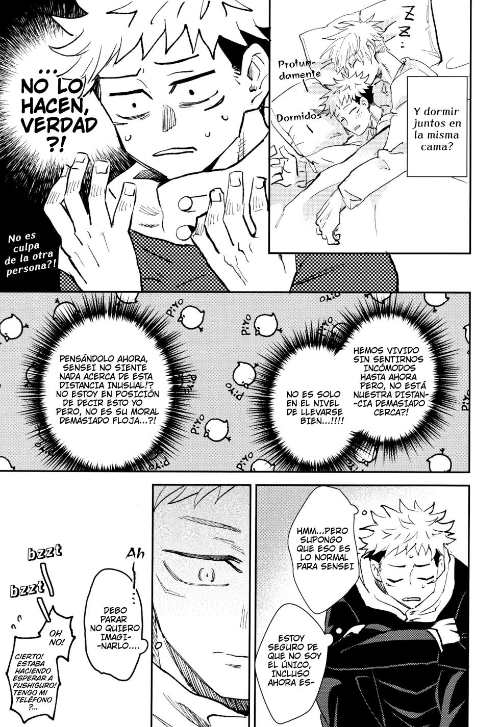 (Yougen 12) [Captivate (Yue)] Kawaii dake ja Nai | No solo es Lindo (Jujutsu Kaisen) [Spanish] [Dur] - Page 17