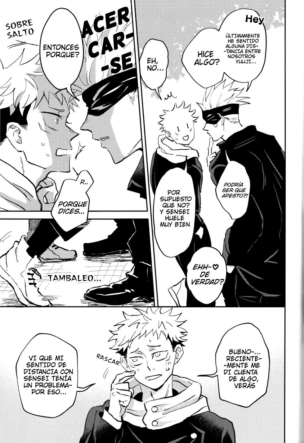 (Yougen 12) [Captivate (Yue)] Kawaii dake ja Nai | No solo es Lindo (Jujutsu Kaisen) [Spanish] [Dur] - Page 19