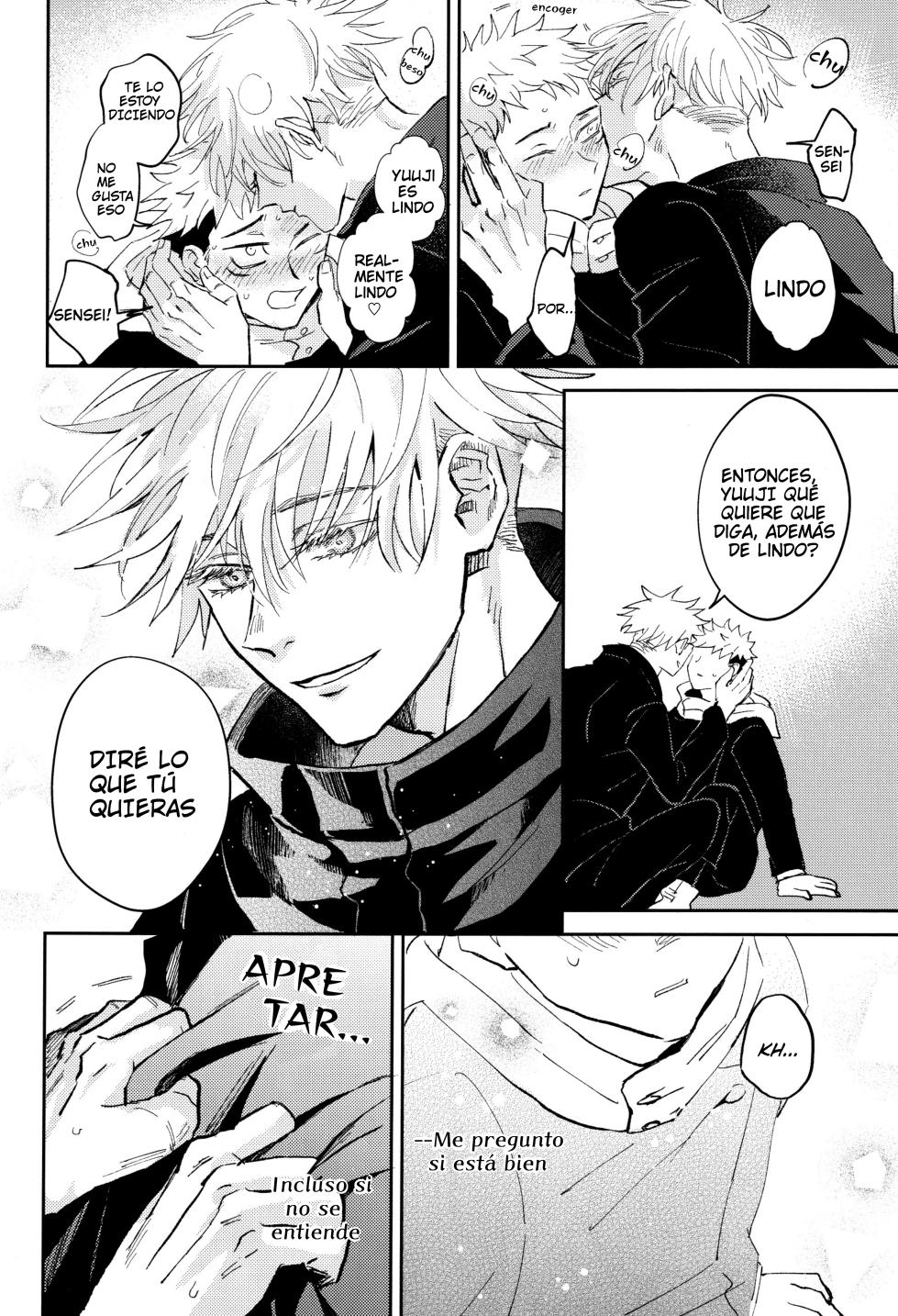 (Yougen 12) [Captivate (Yue)] Kawaii dake ja Nai | No solo es Lindo (Jujutsu Kaisen) [Spanish] [Dur] - Page 34