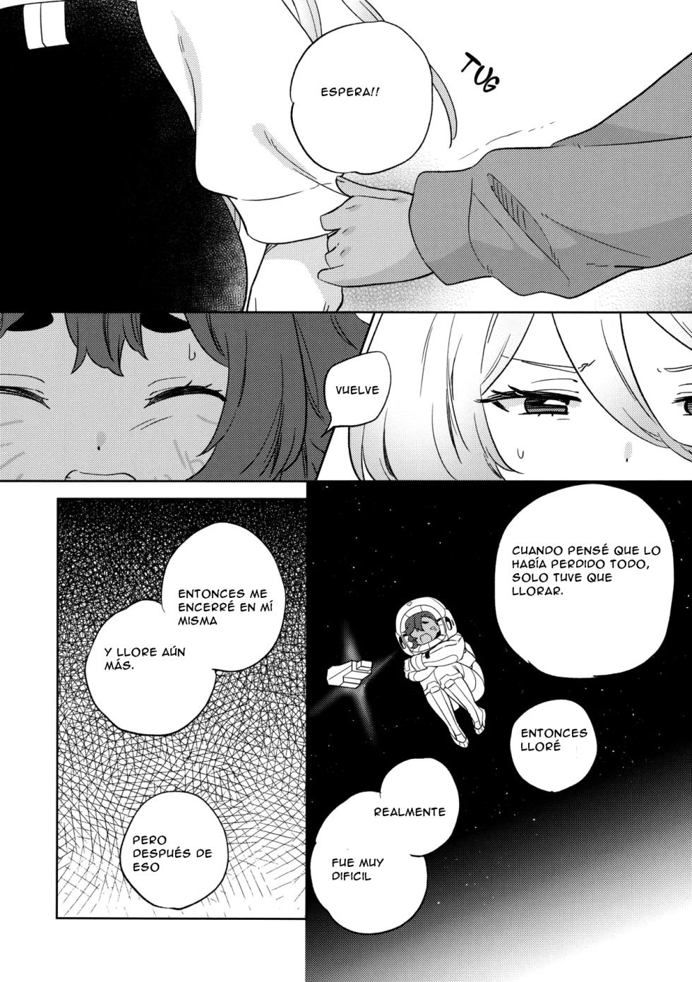 (C102) [Gutsutoma (Tachi)] Kienai Ato, Egao No Riyuu, Onaka Ga Suite. (Mobile Suit Gundam: The Witch from Mercury) [Spanish] [CristoferDeLosAndes] - Page 19