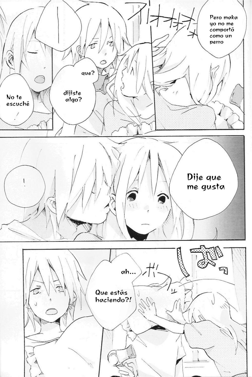 [Katsura Miya] I wanna be your dog- Soul Eater dj- Soul x Maka [Español] - Page 13