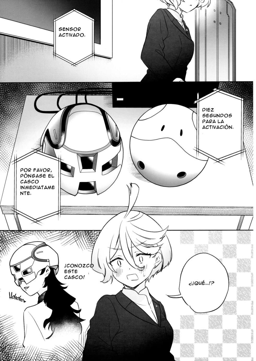 (C103) [Gutsutoma (Tachi)] Greenhouse Nostalgia (Mobile Suit Gundam: The Witch from Mercury) [Spanish] [CristoferDeLosAndes] - Page 5