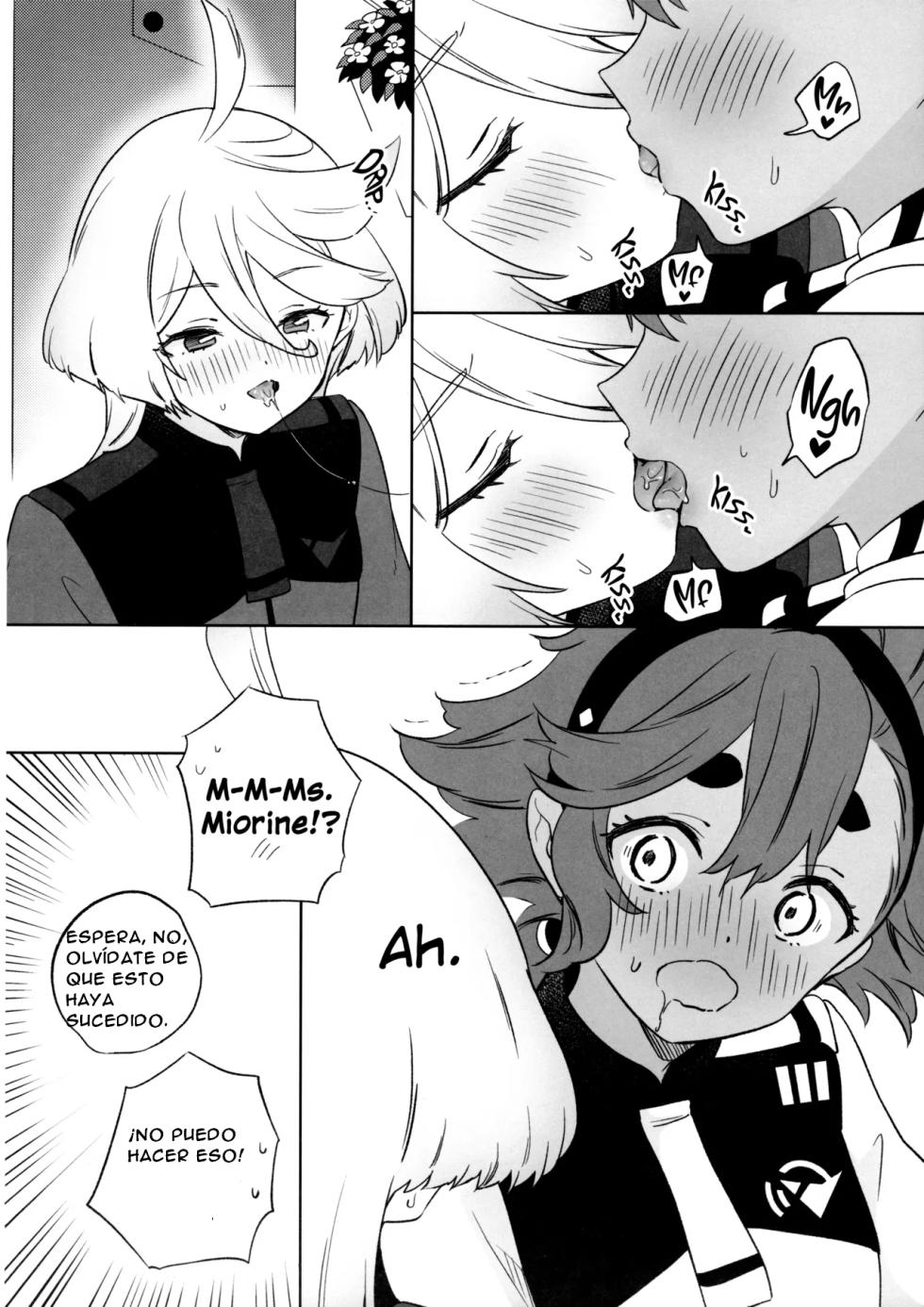 (C103) [Gutsutoma (Tachi)] Greenhouse Nostalgia (Mobile Suit Gundam: The Witch from Mercury) [Spanish] [CristoferDeLosAndes] - Page 16