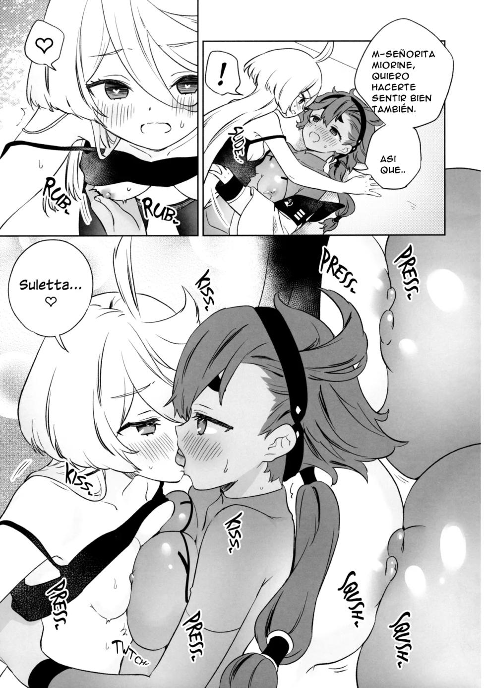 (C103) [Gutsutoma (Tachi)] Greenhouse Nostalgia (Mobile Suit Gundam: The Witch from Mercury) [Spanish] [CristoferDeLosAndes] - Page 21