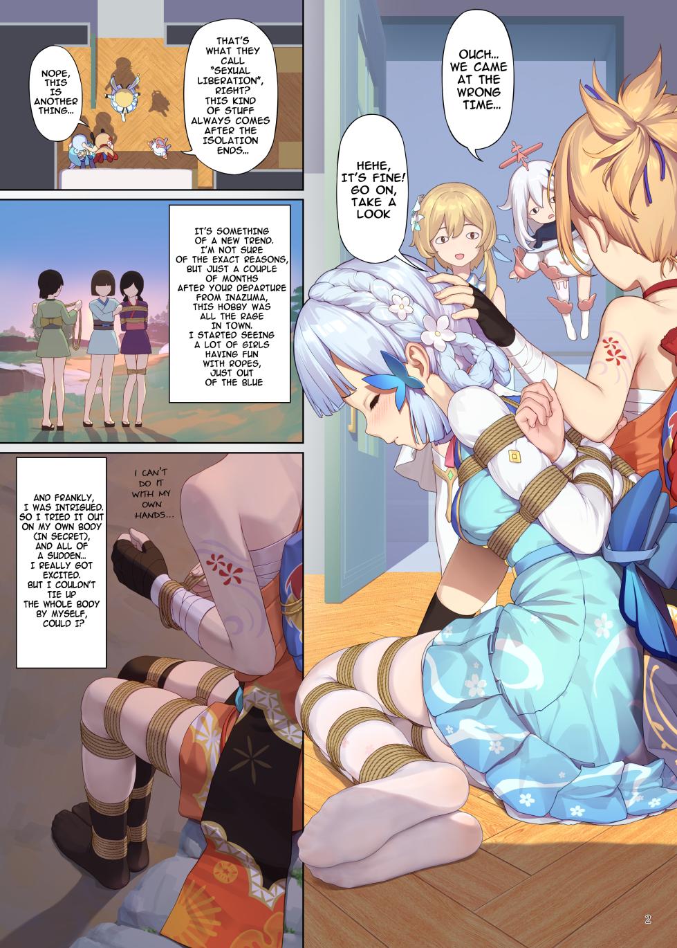 [Himitsu] En no Ori Ito (Genshin Impact) [English] - Page 2