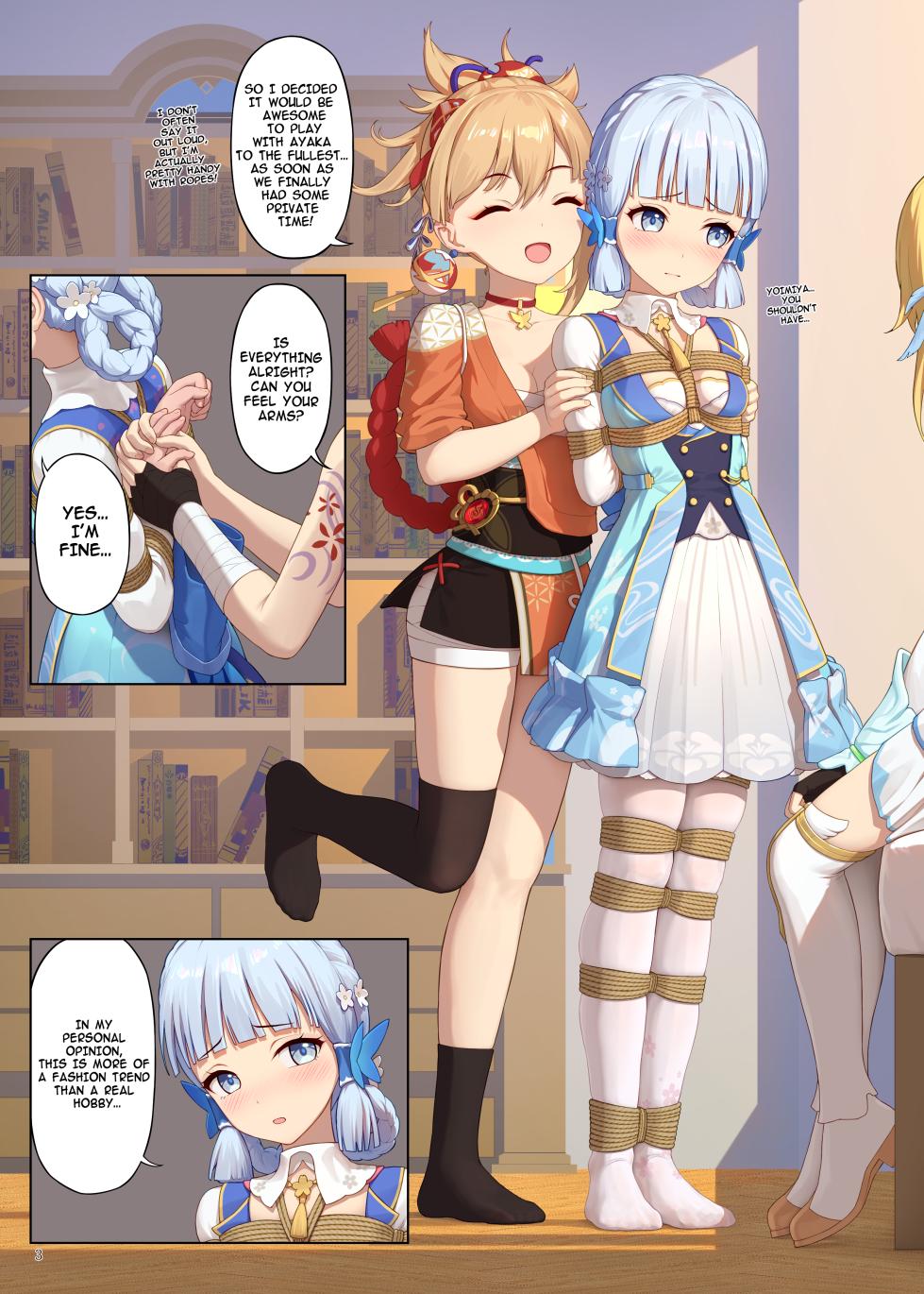 [Himitsu] En no Ori Ito (Genshin Impact) [English] - Page 3