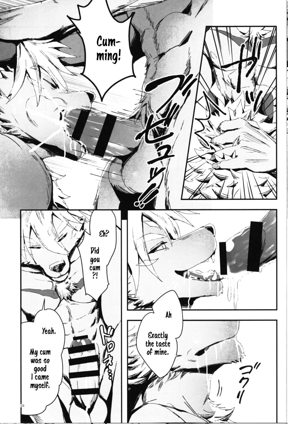 (Kemoket 16) [Sora no Gomibako (SKY)] The Ultimate Self-Satisfaction [Eng] - Page 23