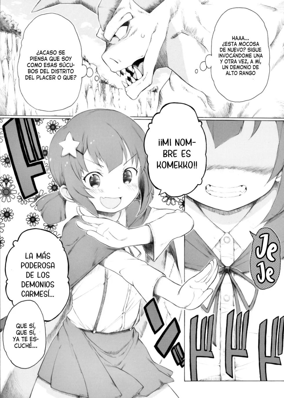 [Itano Chiharu] Joui Akuma no Yuuutsu | La melancolía de un demonio de alto rango (Kono Subarashii Sekai ni Syukufuku o!) [Spanish] [Traducciones necesarias] - Page 1