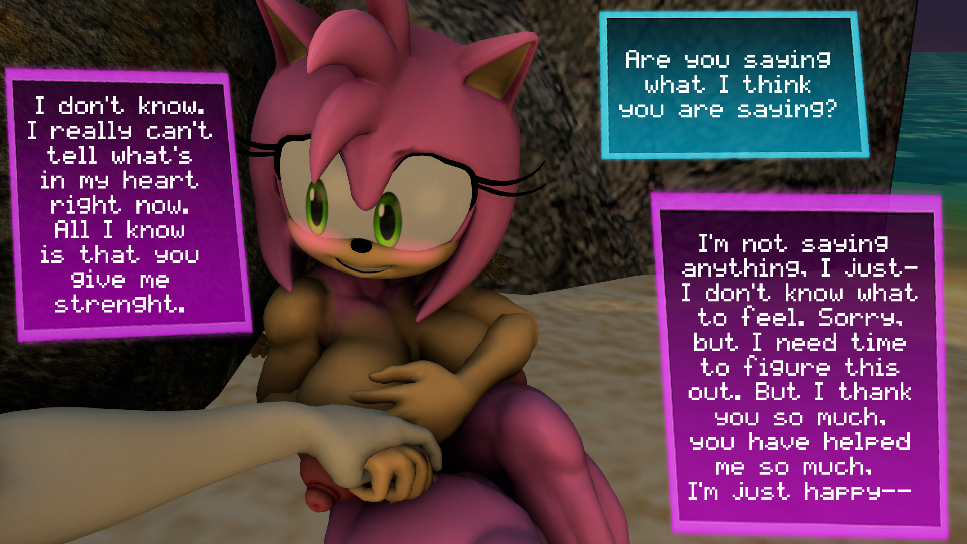 [Inmersion] Date a Character / Chapter 1 - Amy Rose - Page 24