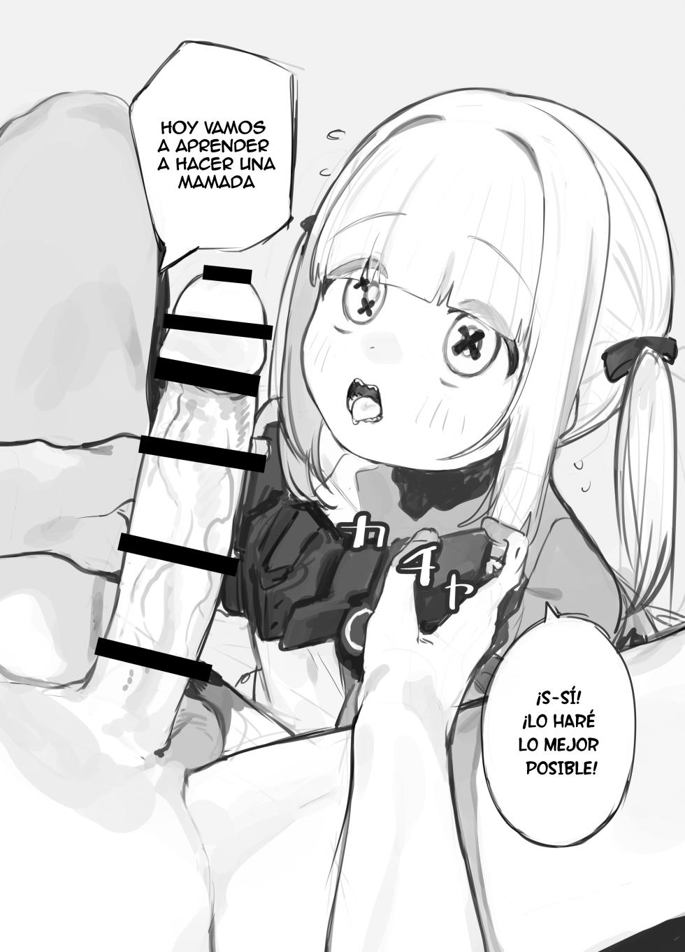 [Signal:Violet (Murasaki Shingou)] Gizaba Shita Naga Ein-chan no Okuchi (Blue Archive) [Spanish] [HollowScan] [Digital] - Page 2