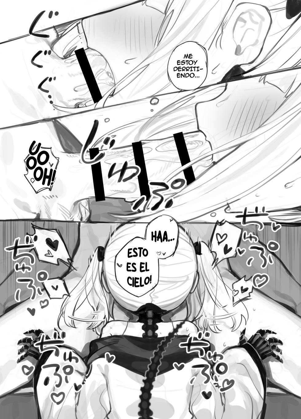 [Signal:Violet (Murasaki Shingou)] Gizaba Shita Naga Ein-chan no Okuchi (Blue Archive) [Spanish] [HollowScan] [Digital] - Page 7