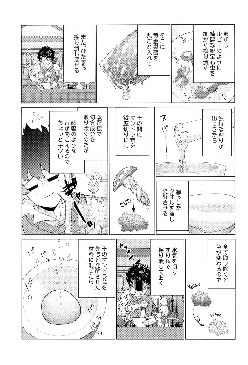 [yummy (SMS)] HALLUCINATION (Boku no Hero Academia) - Page 11